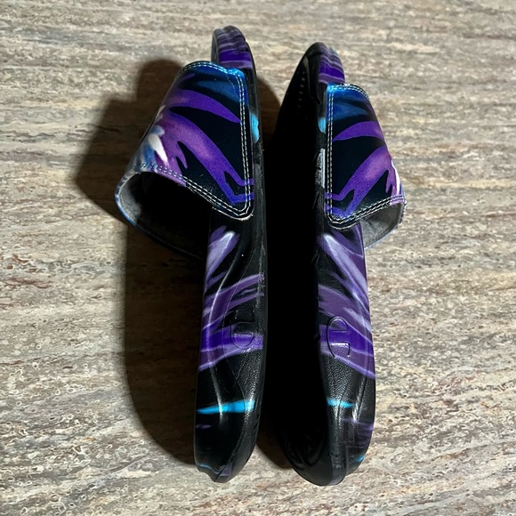 Champion Tie-Dye Blue and Purple Slides - Picture 10 of 13